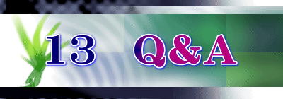 13 Q&A